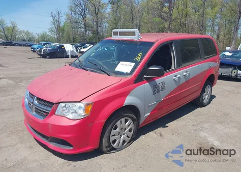 2015 Dodge Grand Caravan Se из США, поврежденный, VIN 2C4RDGBG1FR685929
